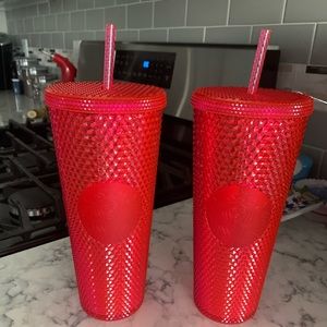 2019 Hot pink Starbucks Holiday Tumbler